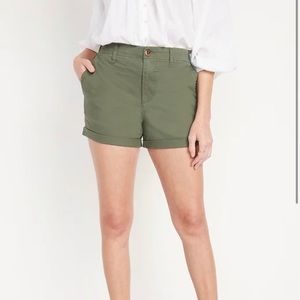High-Waisted OGC Chino Shorts for Women -- 3.5-inch inseam